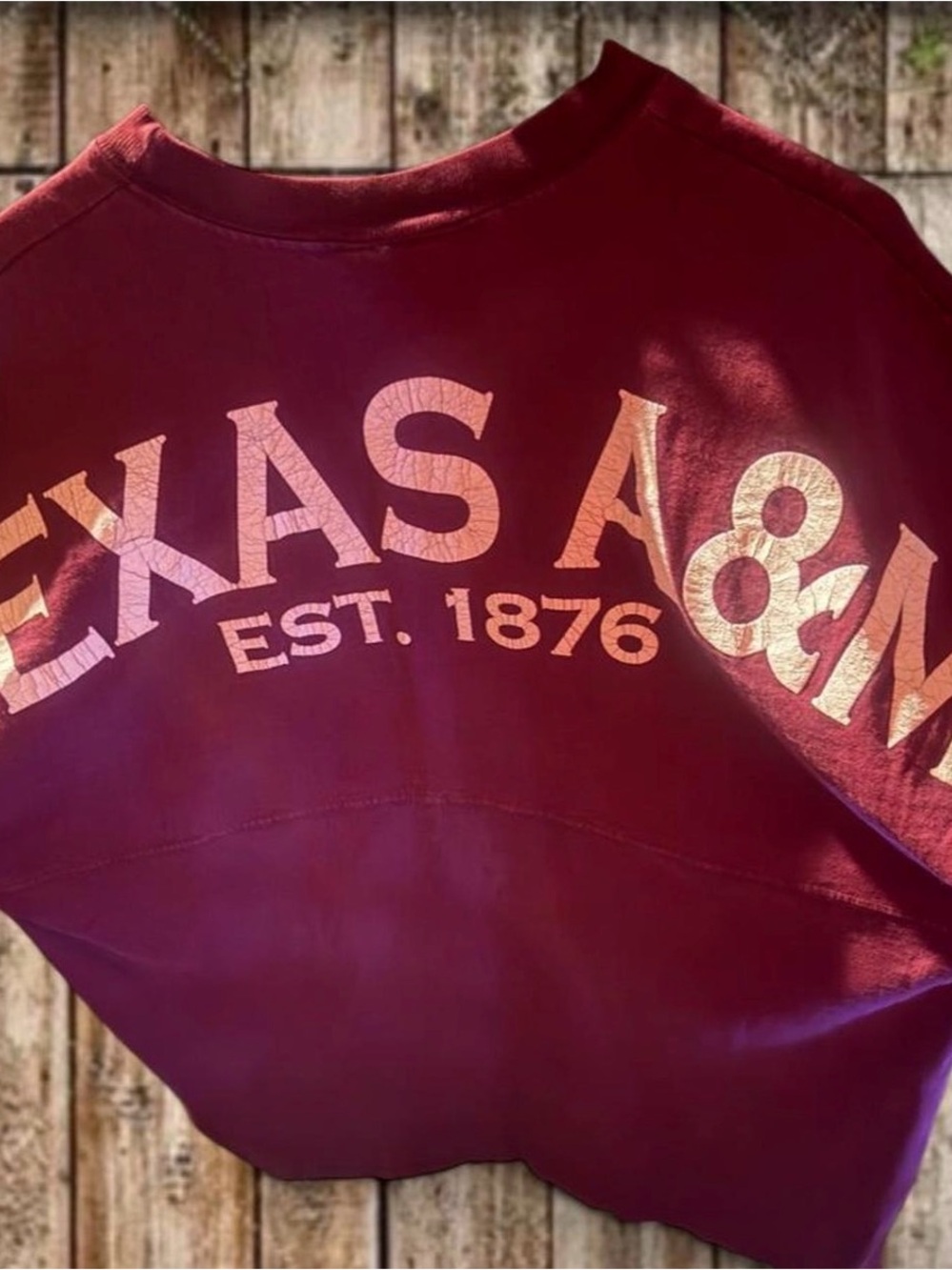 Spirit Maroon Texas A&M Crewneck Sweatshirt